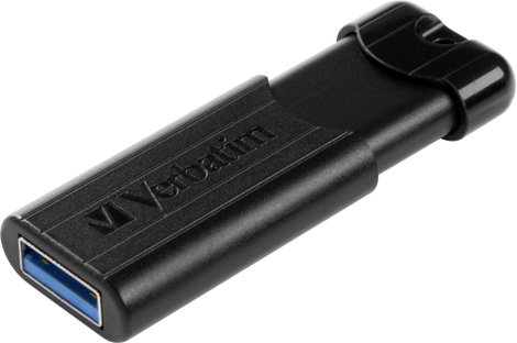 Verbatim Pin Stripe 3.0 USB stick 128 GB Fekete 49319 USB 3.2 (1. generáció) (USB 3.0) 4. kép
