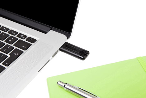 Verbatim Pin Stripe 3.0 USB stick 128 GB Fekete 49319 USB 3.2 (1. generáció) (USB 3.0) 6. kép