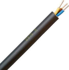 Kopp 153310045 Földelő vezeték NYY-J 3 G 1.50 mm² Fekete 10 m