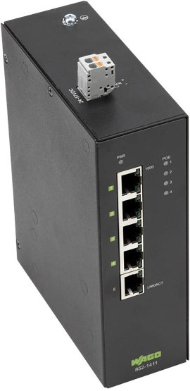 WAGO 852-1411 Ipari Ethernet switch