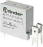 Finder 45.91.7.012.0311 Nyák relé 12 V/DC 16 A 1 záró 1 db bélyegkép
