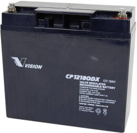 Ólomakku 12 V 18 Ah Vision Akkus VISION CP12180DX CP12180DX Ólom-vlies (AGM)181 x 167 x 77 mm M5 csa
