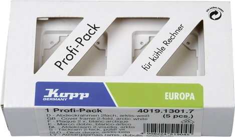 Kopp 401913017 Keret 2 részes Europa Fehér, Matt