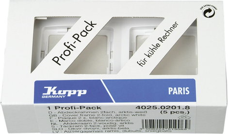 Kopp 402502018 Keret 2 részes Paris Fehér