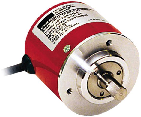 Inkrementális jeladó Opkon PRI 50R6 HLD 1024 ZZ V3 2M5R 1024 null, tengely átmérő: 6 mm 2. kép