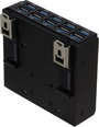 Renkforce DIN-Rail tartó Alkalmas: Raspberry Pi, Arduino, Banana Pi Profilsínre szereléshez Fekete 12. bélyegkép