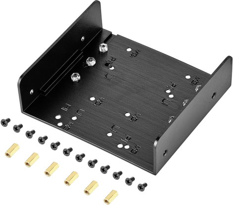 Renkforce DIN-Rail tartó Alkalmas: Raspberry Pi, Arduino, Banana Pi Profilsínre szereléshez Fekete 3. kép