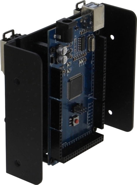 Renkforce DIN-Rail tartó Alkalmas: Raspberry Pi, Arduino, Banana Pi Profilsínre szereléshez Fekete 9. kép