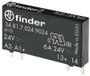 Finder Félvezető relé 34.81.7.005.9024 Kapcsolási feszültség (max.): 33 V/DC Azonnal kapcsoló 1 db bélyegkép