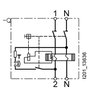 FI védőkapcsoló 2 pólusú 40 A 0,03 A 230 V, Siemens 5SV3314-6 2. bélyegkép