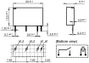 Hálózati relé 12 V/DC 1 záró, 5 A 30 V/DC/ 250 V/AC 1250 VA/150 W, Hongfa HF49FD/012-1H12F 2. bélyegkép