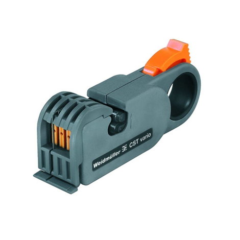 Kábel csupaszoló, alkalmas Koax kábel, kerek adatvezetékek 2.5 - 8 mm, RG58, RG71, RG59, RG62, Weidm