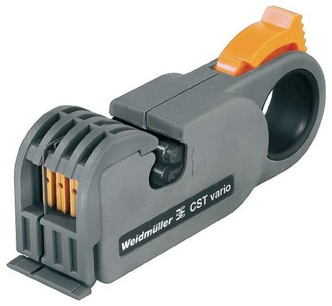 Kábel csupaszoló, alkalmas Koax kábel, kerek adatvezetékek 2.5 - 8 mm, RG58, RG71, RG59, RG62, Weidm 2. kép