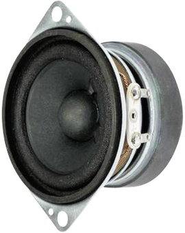 Visaton FRS 5 - 8 Ohm 2 coll 5 cm Szélessávú hangszóró 5 W 8 Ω Fekete