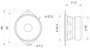Visaton FRS 5 - 8 Ohm 2 coll 5 cm Szélessávú hangszóró 5 W 8 Ω Fekete 2. bélyegkép