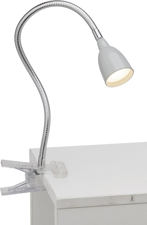 Brilliant Antony Csíptetős lámpa LED Fixen beépített LED-es Titán