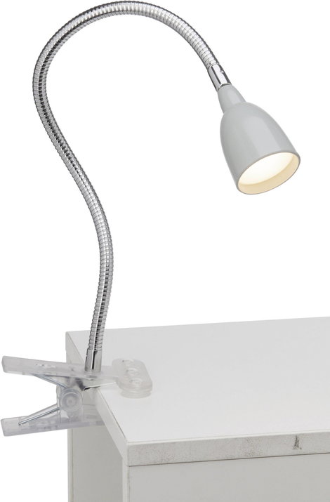 Brilliant Antony Csíptetős lámpa LED Fixen beépített LED-es Titán 4. kép