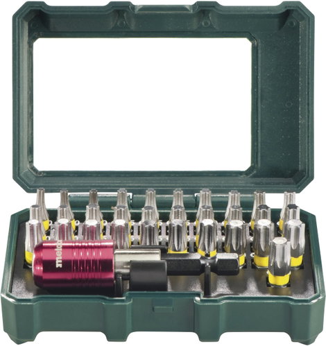 Metabo 62670900 Bit készlet 32 részes Belső kerek hatlap (TX)