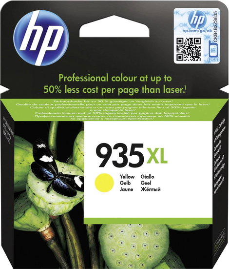 HP 935XL Tinta Eredeti Sárga C2P26AE Tinta