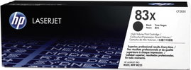 HP Toner 83X Eredeti Fekete 2200 oldal CF283X