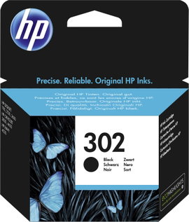 HP Tinta 302 Eredeti Fekete F6U66AE