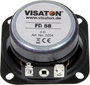 Visaton FR 58 - 4 Ohm 2.3 coll 5.8 cm Szélessávú hangszóró 10 W 4 Ω 2. bélyegkép
