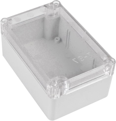 TRU COMPONENTS TC-7910740 Univerzális műszerdobozok 118 x 78 x 55 ABS-PC Szürke 1 db