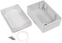 TRU COMPONENTS TC-7910740 Univerzális műszerdobozok 118 x 78 x 55 ABS-PC Szürke 1 db 2. bélyegkép
