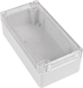 TRU COMPONENTS TC-7910840 Univerzális műszerdobozok 158 x 82 x 55 ABS-PC Szürke 1 db