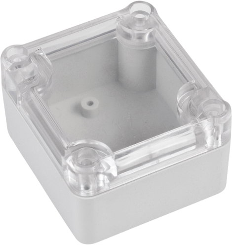 TRU COMPONENTS TC-7910904 Univerzális műszerdobozok 63 x 57 x 37 ABS-PC Szürke 1 db