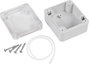 TRU COMPONENTS TC-7910904 Univerzális műszerdobozok 63 x 57 x 37 ABS-PC Szürke 1 db 2. bélyegkép