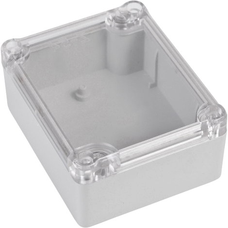 TRU COMPONENTS TC-7910960 Univerzális műszerdobozok 89 x 75 x 41 ABS-PC Szürke 1 db
