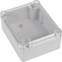 TRU COMPONENTS TC-7910960 Univerzális műszerdobozok 89 x 75 x 41 ABS-PC Szürke 1 db bélyegkép