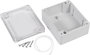 TRU COMPONENTS TC-7910960 Univerzális műszerdobozok 89 x 75 x 41 ABS-PC Szürke 1 db 2. bélyegkép