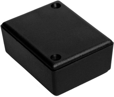 TRU COMPONENTS TC-7910980 Univerzális műszerdobozok 66 x 49 x 28 ABS Fekete 1 db 2. kép