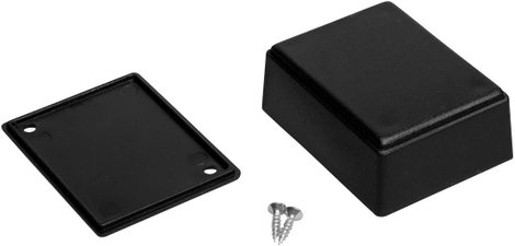 TRU COMPONENTS TC-7910980 Univerzális műszerdobozok 66 x 49 x 28 ABS Fekete 1 db 3. kép