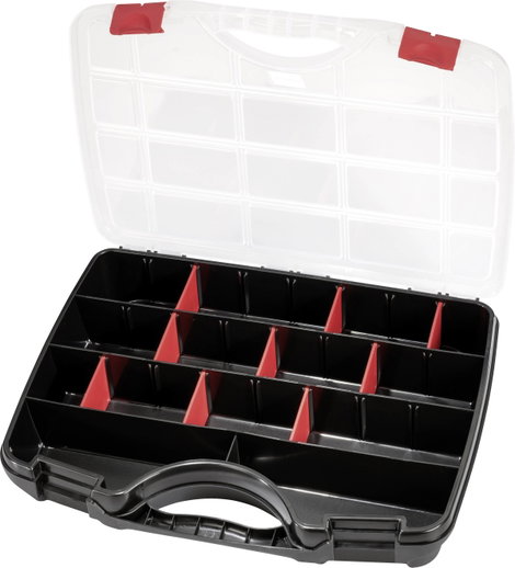 Parat PROFI-LINE Organize S Rendszerező hordtáska (Sz x Ma x Mé) 390 x 290 x 60 mm Rekeszek: 26 Tart 2. kép