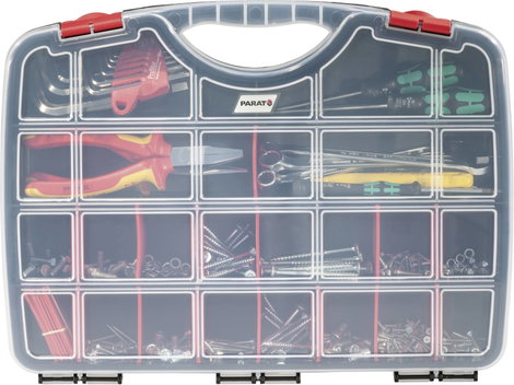 Parat PROFI-LINE Organize S Rendszerező hordtáska (Sz x Ma x Mé) 390 x 290 x 60 mm Rekeszek: 26 Tart 3. kép