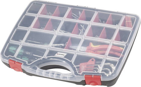 Parat PROFI-LINE Organize S Rendszerező hordtáska (Sz x Ma x Mé) 390 x 290 x 60 mm Rekeszek: 26 Tart 8. kép