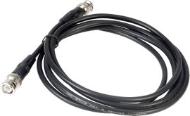 TRU COMPONENTS 16-0340 BNC mérővezeték 2.00 m Fekete