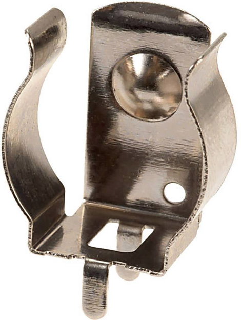 TRU COMPONENTS 18-3705 Egyes érintkező 1 Ceruza (AA) Átdugaszolós, THT (H x Sz x Ma) 9.5 x 13.6 x 14