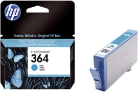 HP 364 Tinta Eredeti Cián CB318EE Tinta
