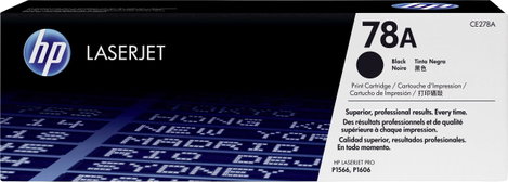 HP Toner 78A Eredeti Fekete 2100 oldal CE278A
