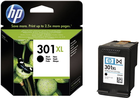 HP 301XL Tinta Eredeti Fekete CH563EE Tinta