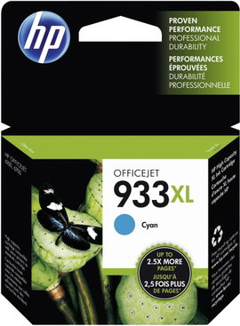 HP Tinta 933XL Eredeti Cián CN054AE Tinta