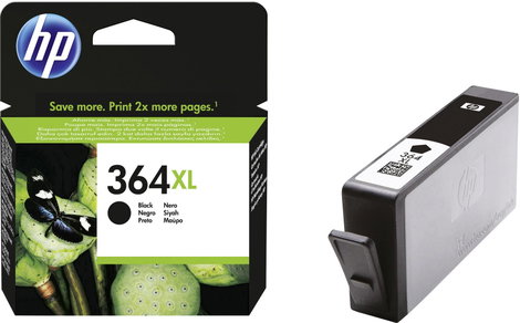 HP 364XL Tinta Eredeti Fekete CN684EE Tinta
