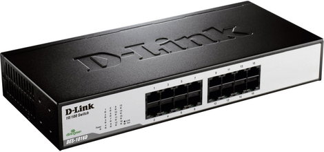 D-Link DES-1016D Hálózati switch 16 port 100 MBit/s 2. kép