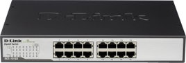 D-Link DGS-1016D Hálózati switch 16 port 1 GBit/s