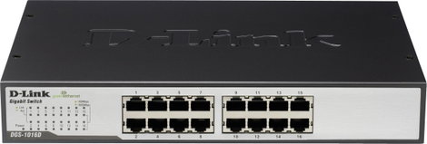 D-Link DGS-1016D Hálózati switch 16 port 1 GBit/s