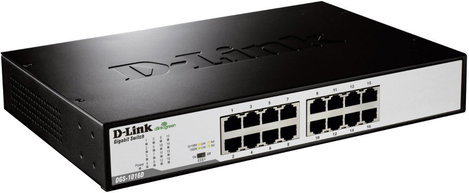D-Link DGS-1016D Hálózati switch 16 port 1 GBit/s 2. kép